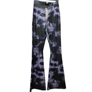 Topshop Tie-Dye Flared Leggings Size 0 New